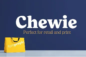 Chewie font