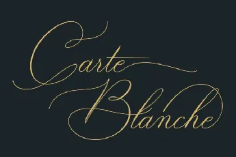 Sandrina Caligraphy font