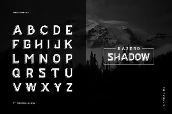 BAZERD Typeface font