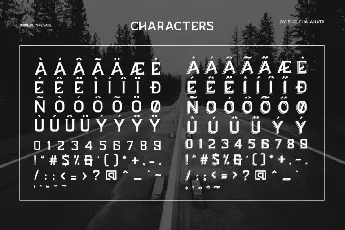 BAZERD Typeface font