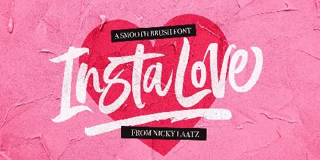 Instalove Smooth font