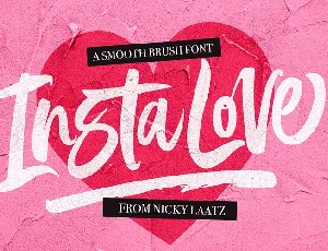 Instalove Smooth font