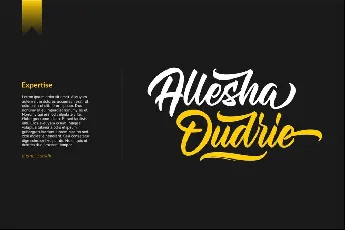 Allegra Ostade font