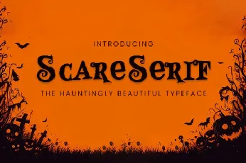 ScareSerif font