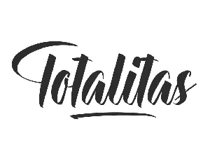 Totalitas Demo font