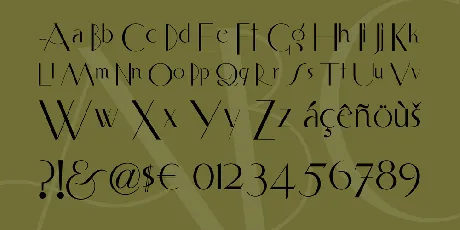 Smart Frocks NF font