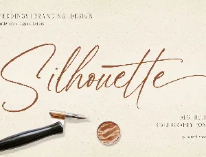 Silhouette font