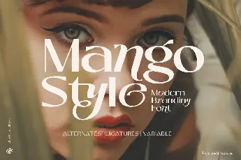 Mango Style Family font