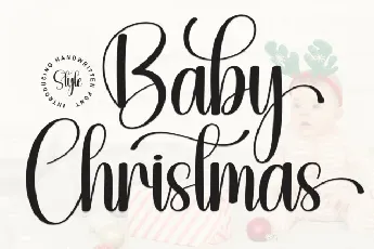 Baby Christmas Script Typeface font