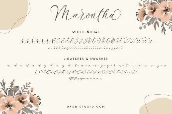 Marontha font