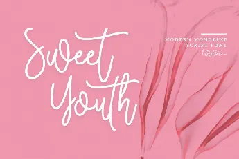 Sweet Youth Script font