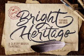 Bright Heritage font