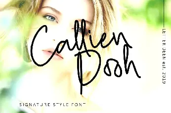 Callien Pooh font