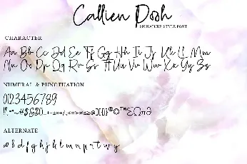 Callien Pooh font