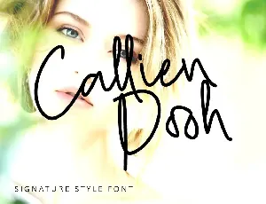 Callien Pooh font