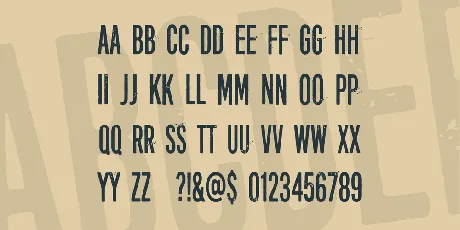 Forty-six font