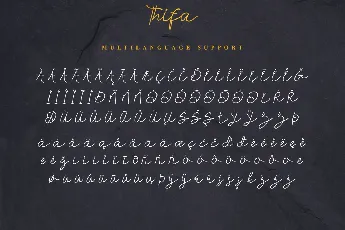 Thifa DEMO font