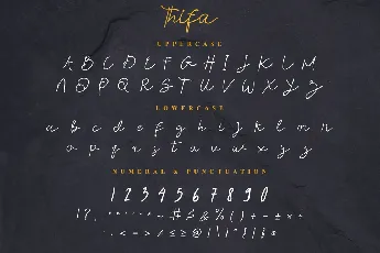 Thifa DEMO font