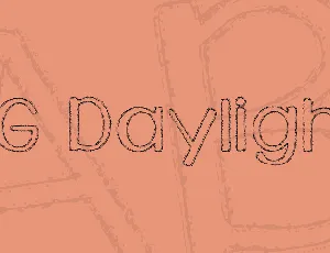 KG Daylight font