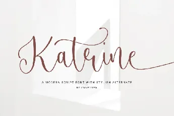 Katrine font