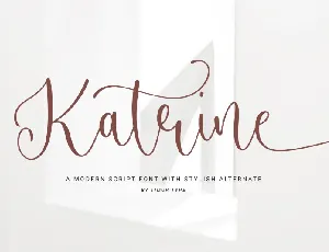 Katrine font