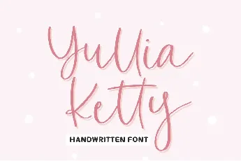 Yullia Ketty font