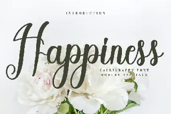 Happiness font