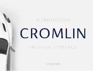 Cromlin Family font