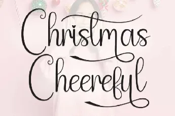 Christmas Cheereful Script font