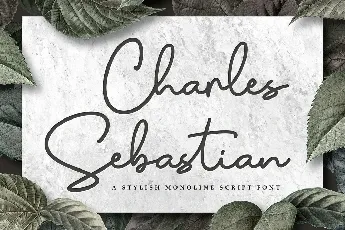 Charles Sebastian font