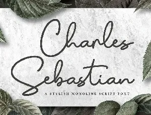 Charles Sebastian font