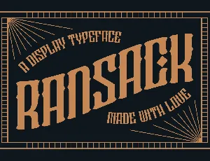 Ransack font