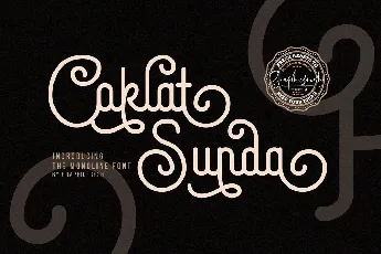 Coklat Sunda font