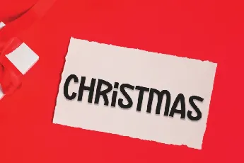 Our Christmas Display font