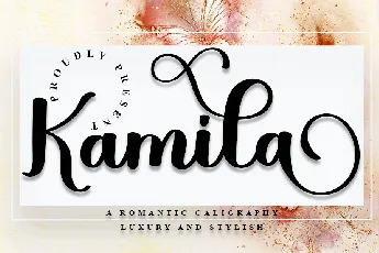 Kamila font