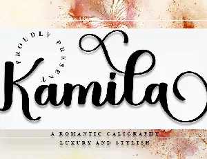 Kamila font