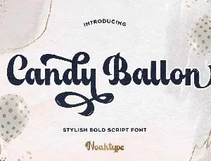 Candy Ballon font