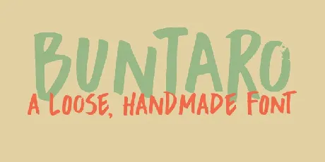 DK Buntaro font