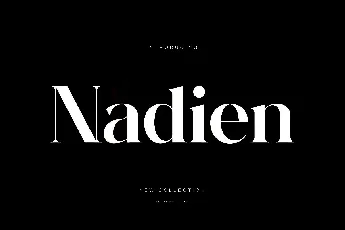 Nadien font