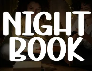 Night Book font