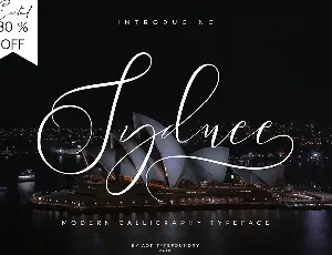 Sydnee Script font