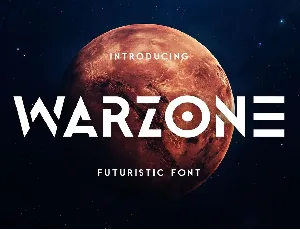 Warzone font