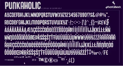 Punkaholic font