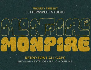 Monpire font