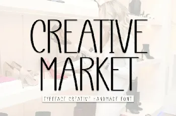 Creative Market Display font