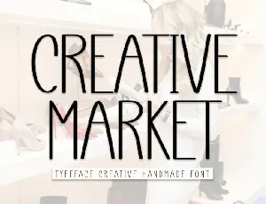 Creative Market Display font