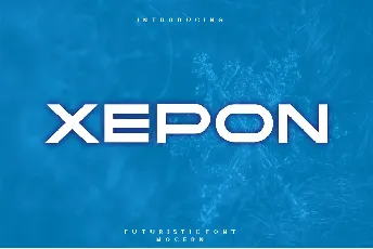 Xepon font