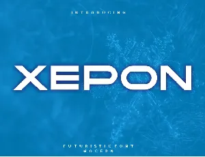 Xepon font