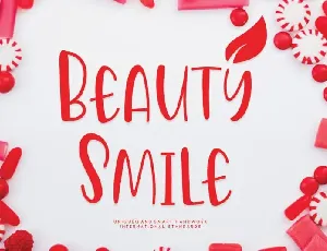 Beauty Smile Display font