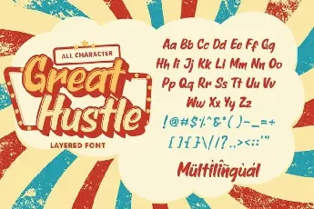 Great Hustle Display font